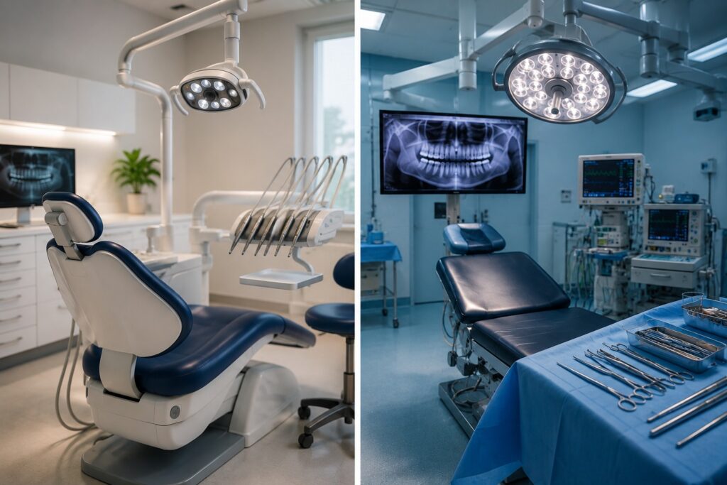 Hospital odontológico: entenda a diferença para uma clínica